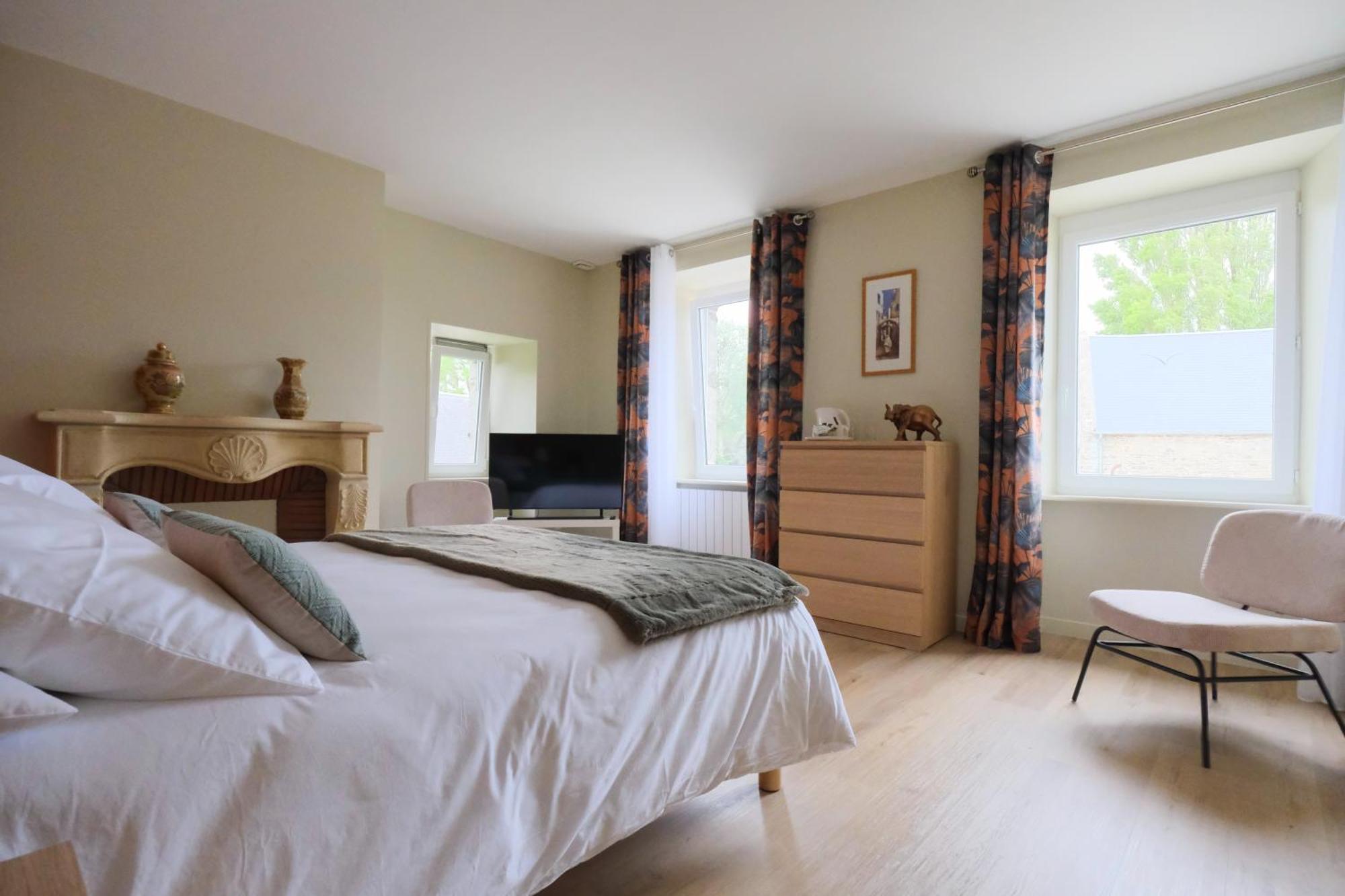 Chambres D'Hotes & Gites - Domaine Les Sources Portbail Exteriör bild