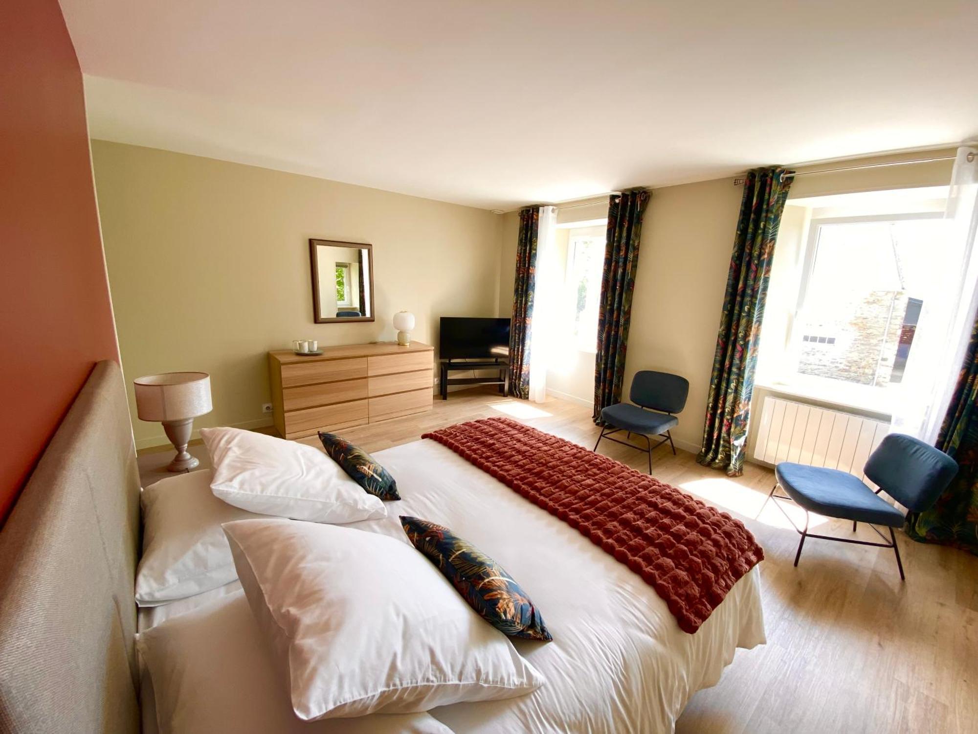 Chambres D'Hotes & Gites - Domaine Les Sources Portbail Exteriör bild